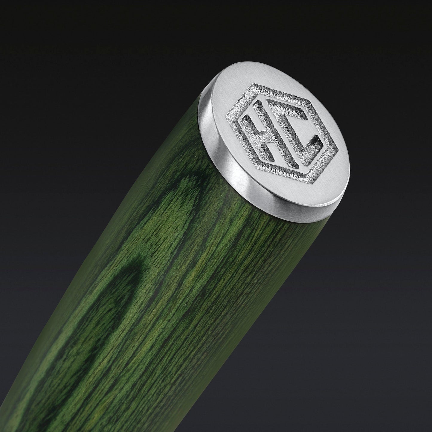 Damascus Steel Paring Knife, 3.5" (Green)