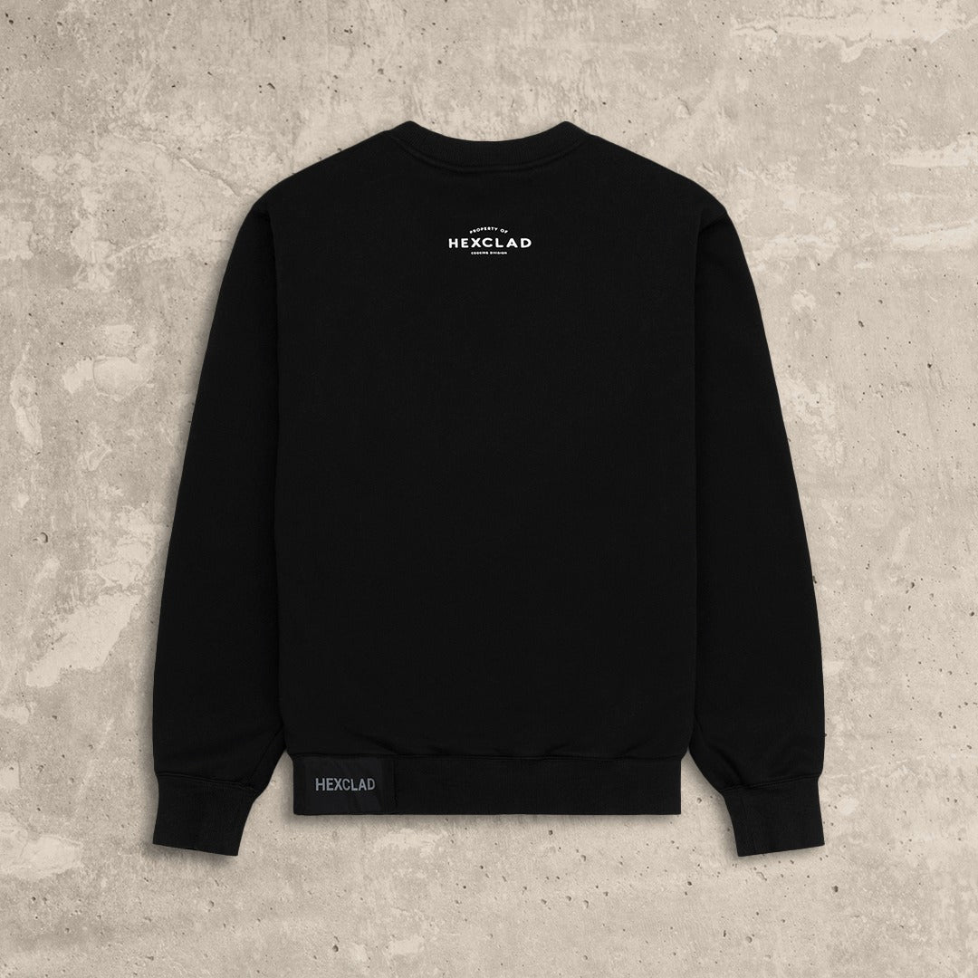 Cursive Hexclad Unisex Crew Neck Sweatshirt