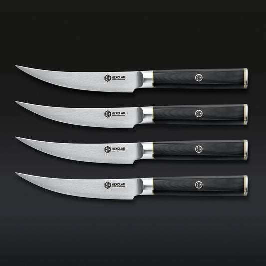 Master Series Damascus Steel Steak Knife Set, 4-pc