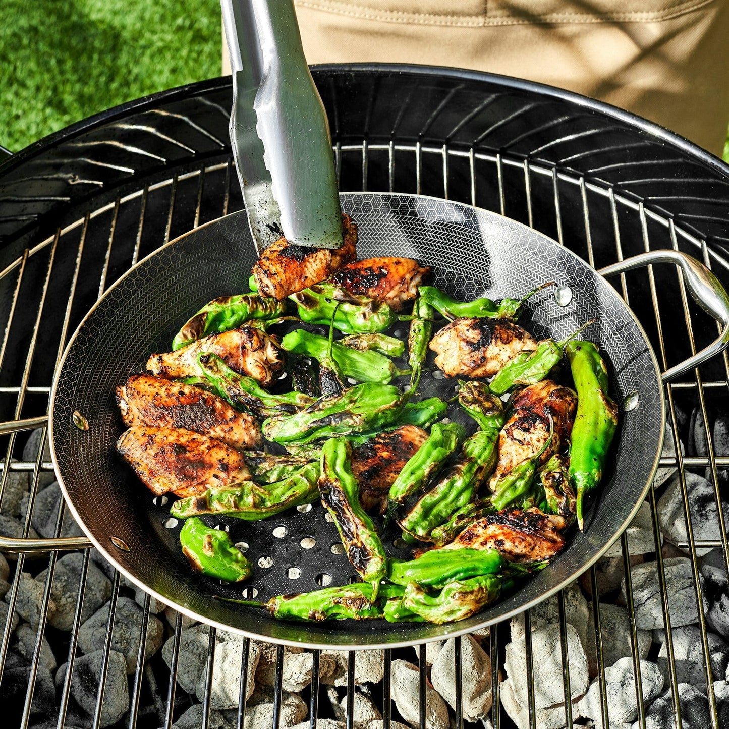 Hybrid BBQ Grill Pan, 12"