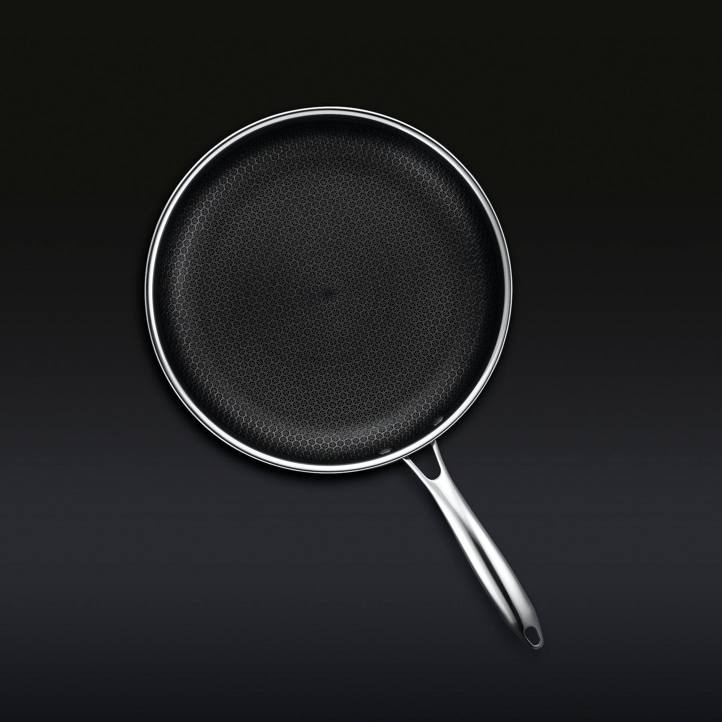 Hybrid Fry Pan with Lid, 12"