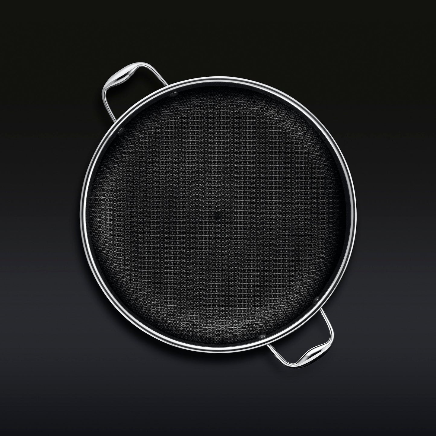 Hybrid Fry Pan with Lid, 14"