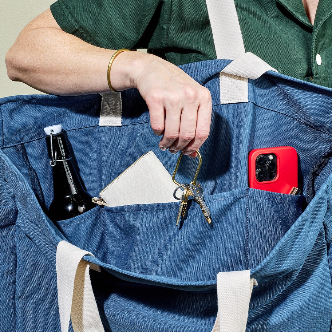 The Everything Everywhere Bag (Azure)